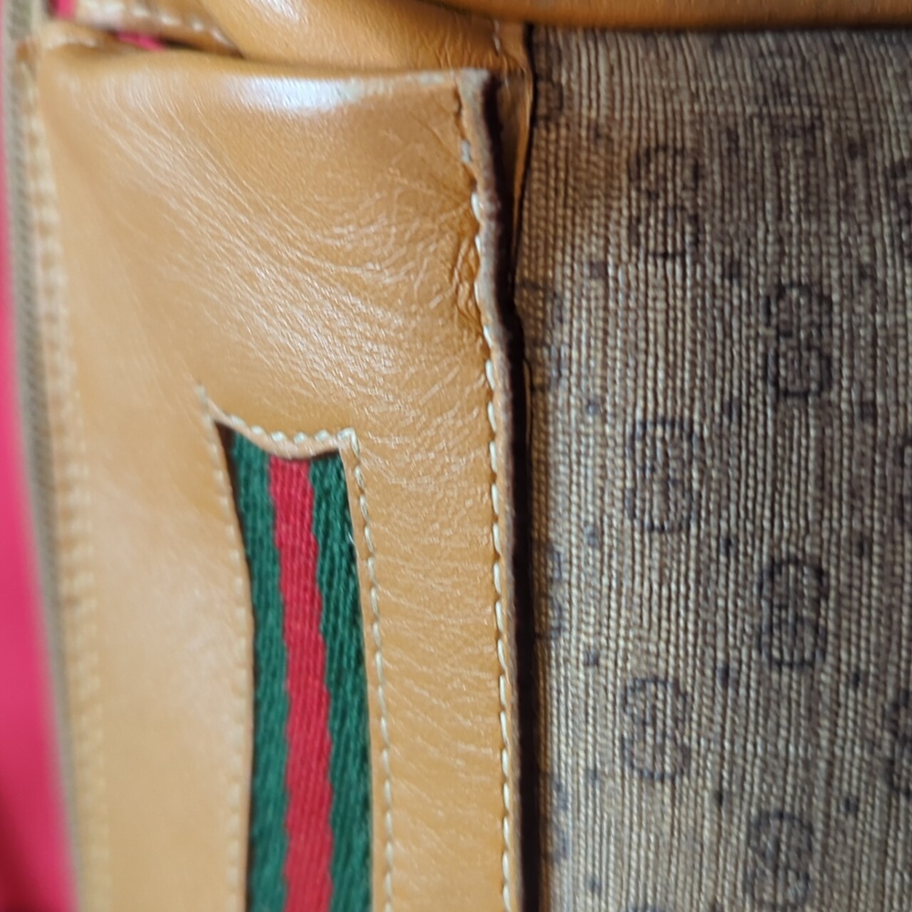 Vintage Gucci Canvas Crossbody - Picture 12 of 15